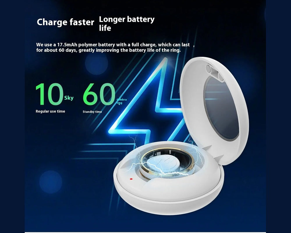 10-Day Battery Life & 50M Deep Water Immersion