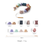 Montessori Wooden Animal Stacking Balance Toy Set