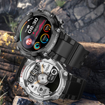 2-in-1 Smart Watch with Built-in MP3 Music Player & Bluetooth Audio Support