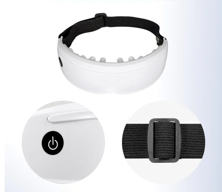 Smart Eye Massager - Magnetic Acupressure & Vibration Therapy
