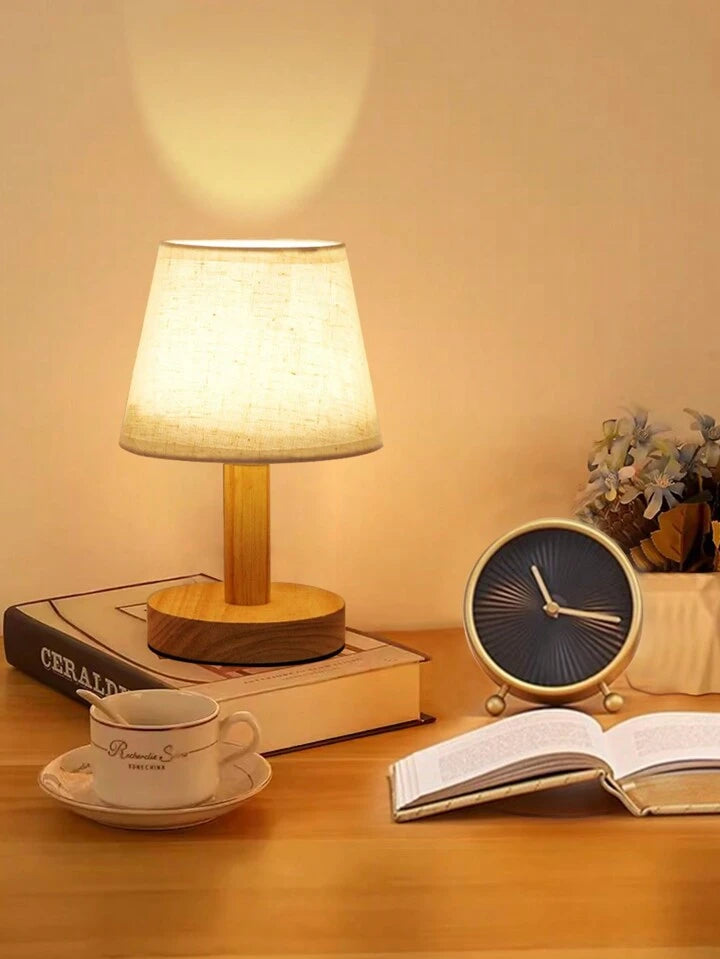 Cozy Glow Wood Lamp.