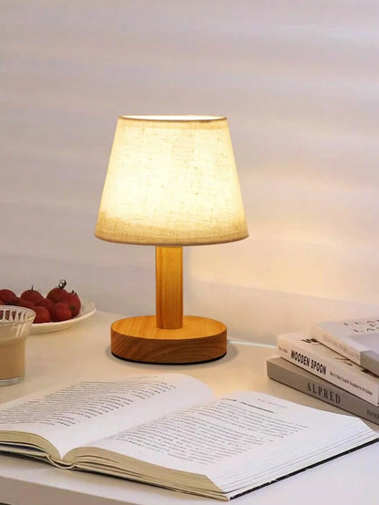 Cozy Glow Wood Lamp.