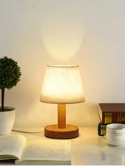 Cozy Glow Wood Lamp.