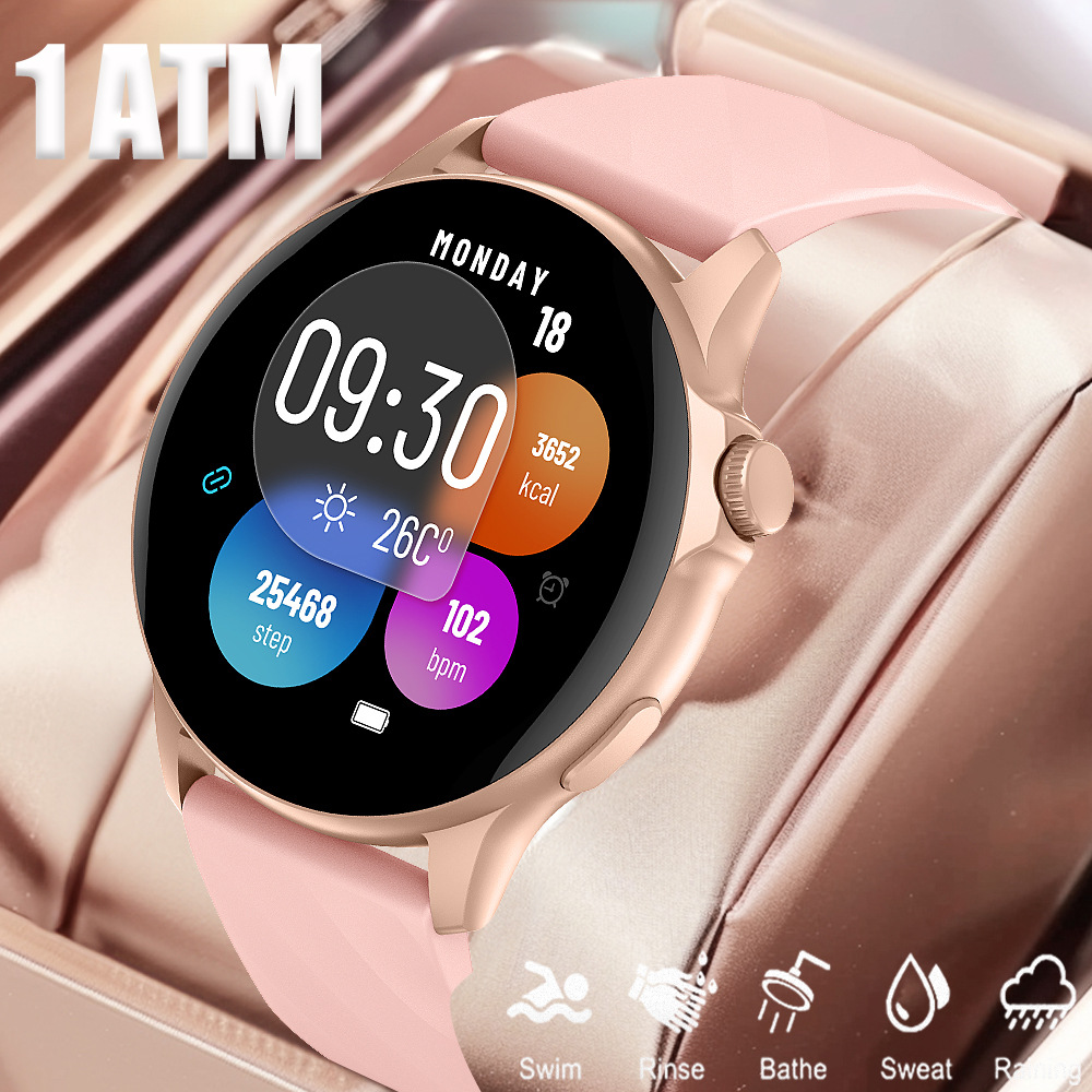 ProTrack All-in-One Smart Fitness Watch & Wellness Activity Tracker