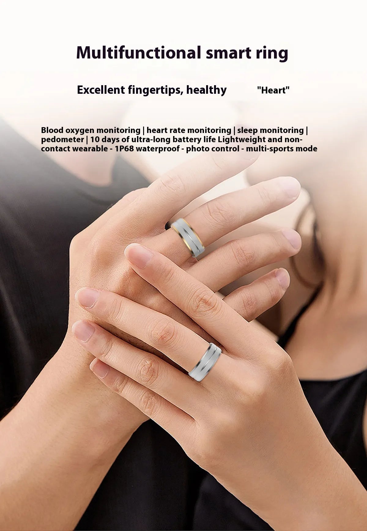 Smart Ring – Health & Sleep Tracker Ring