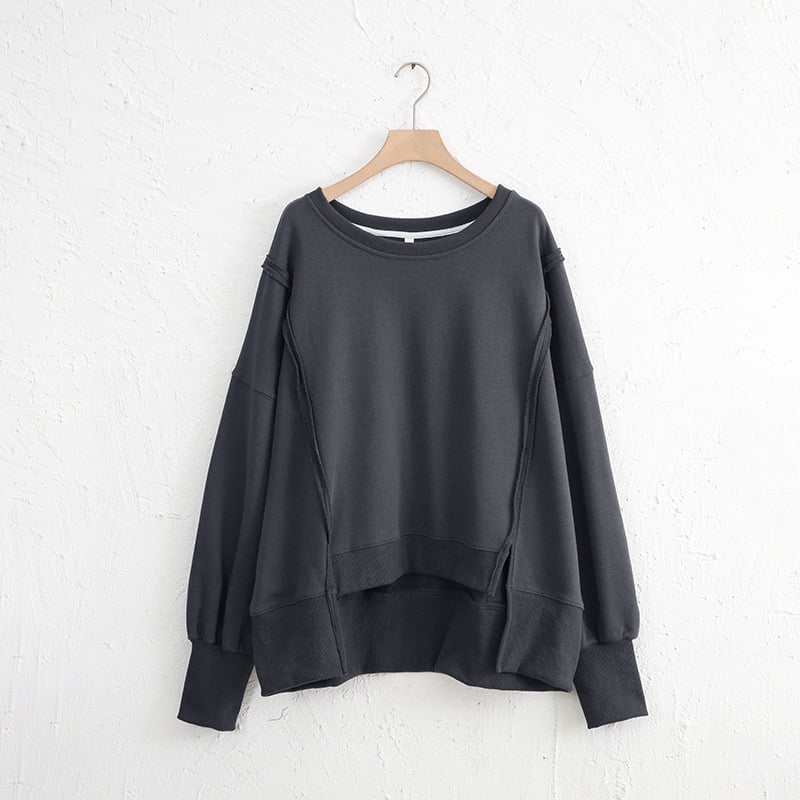 Loose Irregular Niche Sweater Top for Women