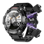 2-in-1 Smart Watch with Built-in MP3 Music Player & Bluetooth Audio Support