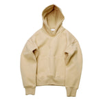 Oversized Hooded Sweatshirt in Camel Color for Men