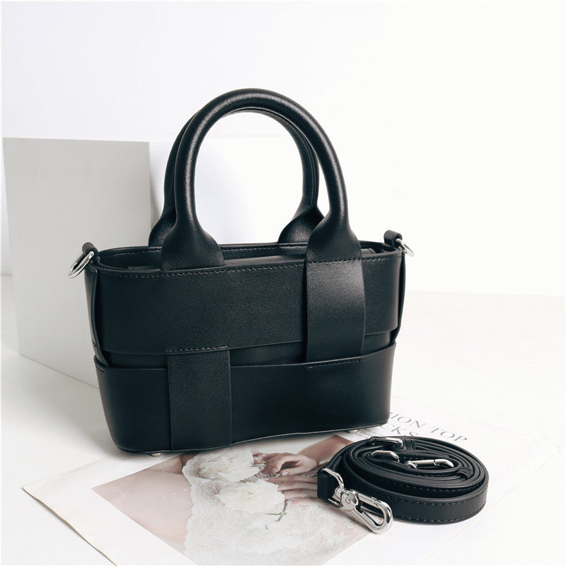 Woven Single Shoulder Crossbody Handbag for Women