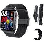 Precision ECG + PPG Health & Fitness Smart Watch with Heart Rate & Blood Oxygen
