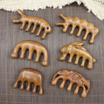 Sandalwood Ergonomic Scalp & Body Massager