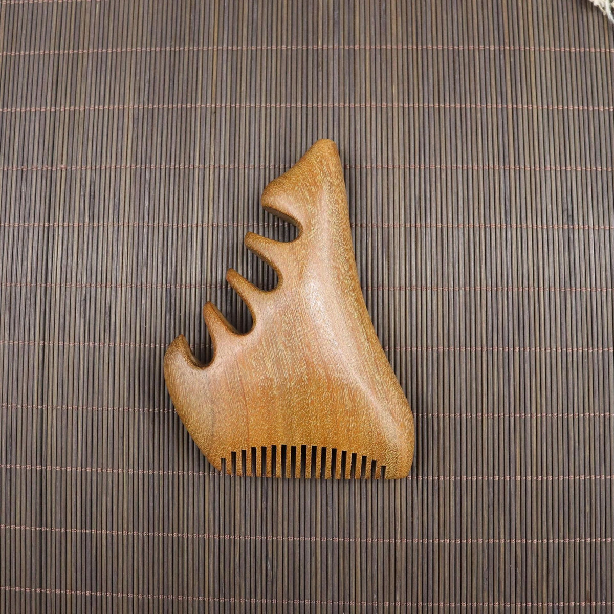 Sandalwood Ergonomic Scalp & Body Massager