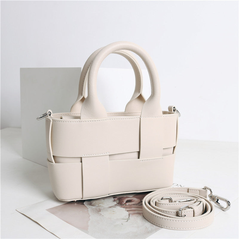 Woven Single Shoulder Crossbody Handbag for Women