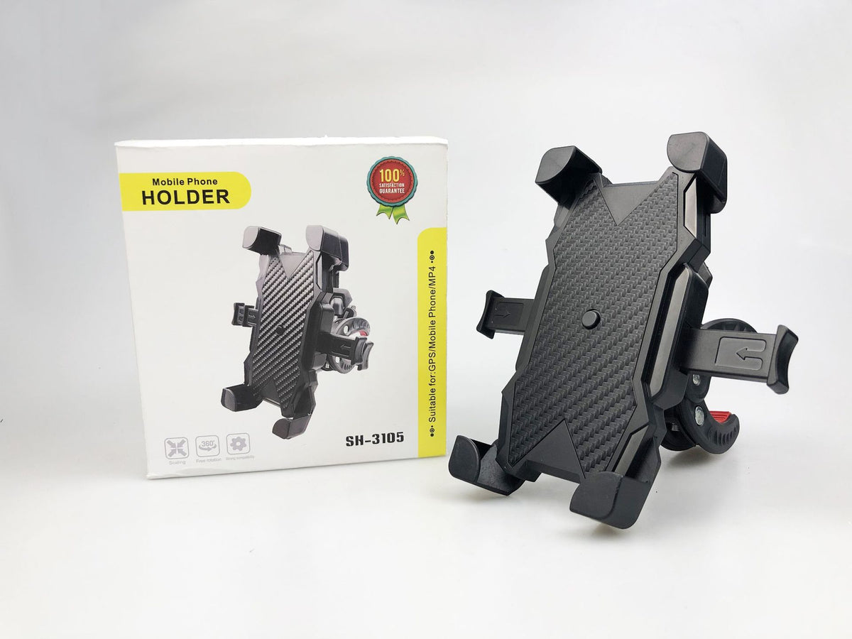 Multi-Functional Phone Holder for Electric Bikes and Motorcycles