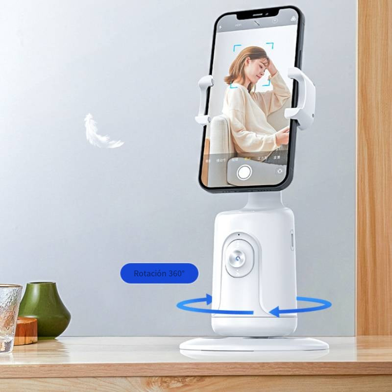 360° Gimbal Stabilizer with Ai Face Tracking for Phones