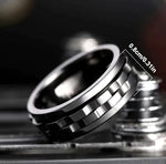 Stainless Steel Spinner Fidget Anxiety Relief Ring