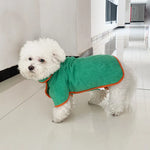 Ultra-Absorbent Microfiber Pet Drying Bathrobe