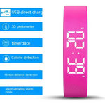 Ultra-Lightweight Daily Activity & Sleep Fitness Tracker Band