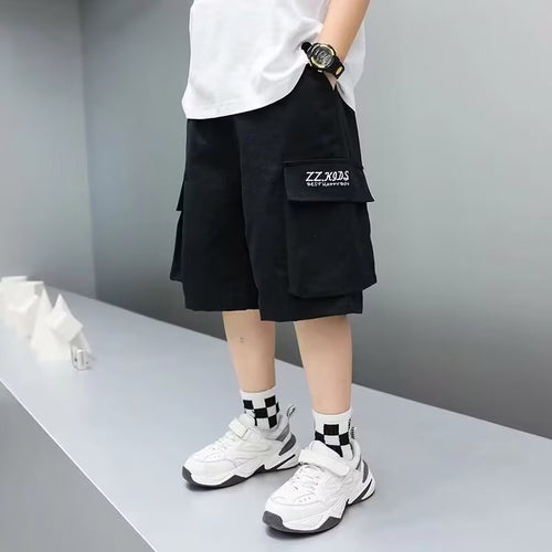 Summer Street Style Retro Cargo Shorts for Men