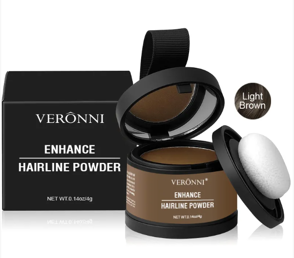 ThickLine™ Instant Hairline & Root Concealer Powder (Waterproof & Sweat-Resistant)