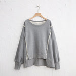 Loose Irregular Niche Sweater Top for Women