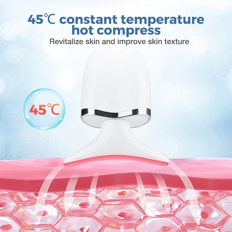 New EMS Microcurrent Neck Massager for Wrinkle Care