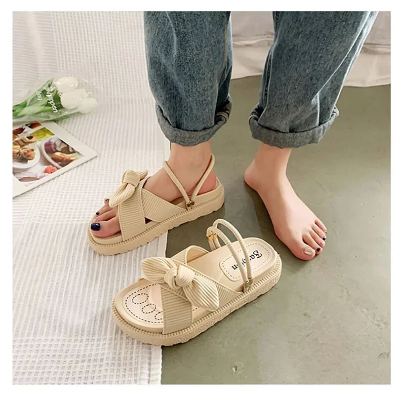 High women's sandals.