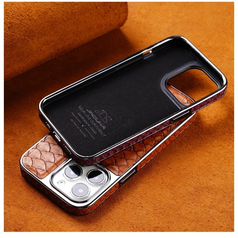 Luxury Leather Case For Your iPhone.