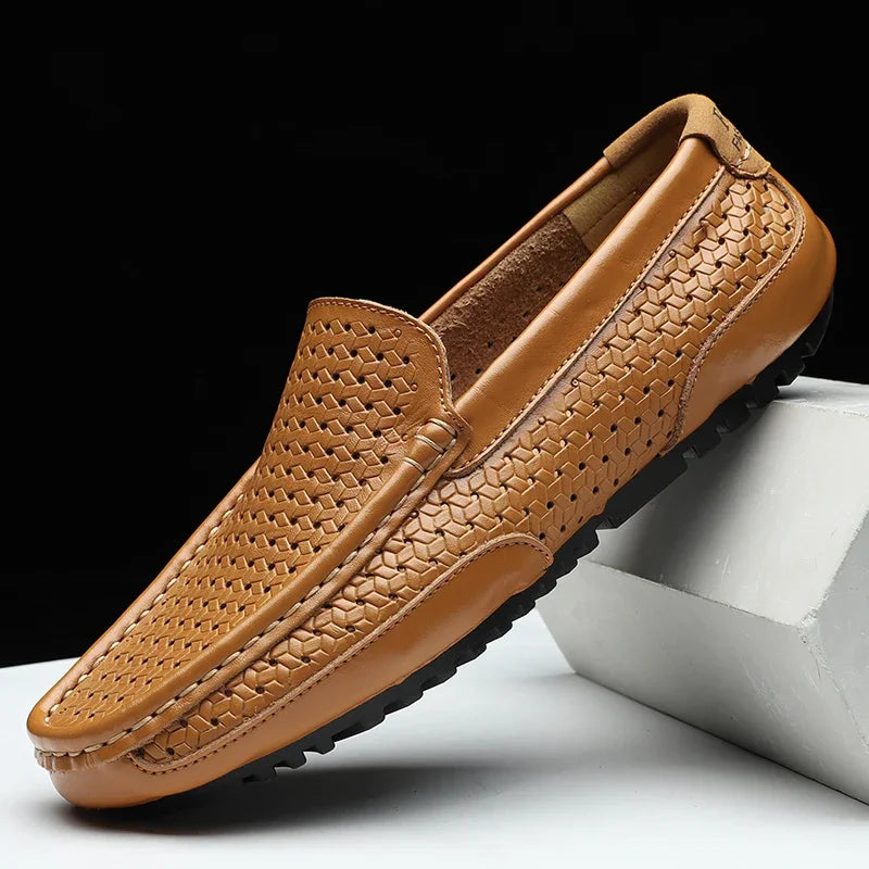 Airy Leather Shoes For Men.