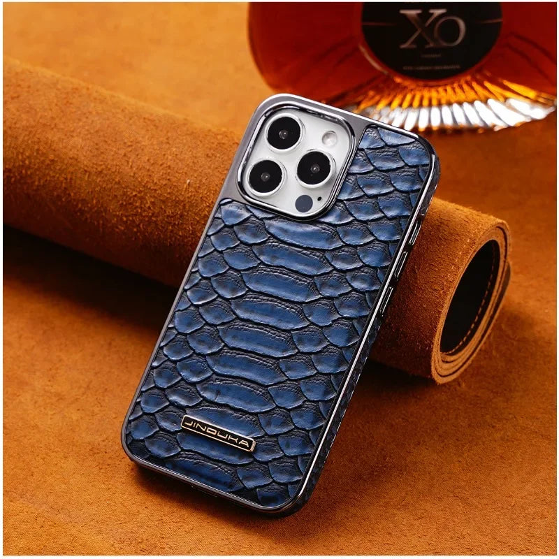 Luxury Leather Case For Your iPhone.