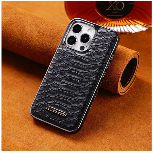 Luxury Leather Case For Your iPhone.