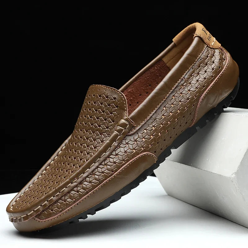 Airy Leather Shoes For Men.