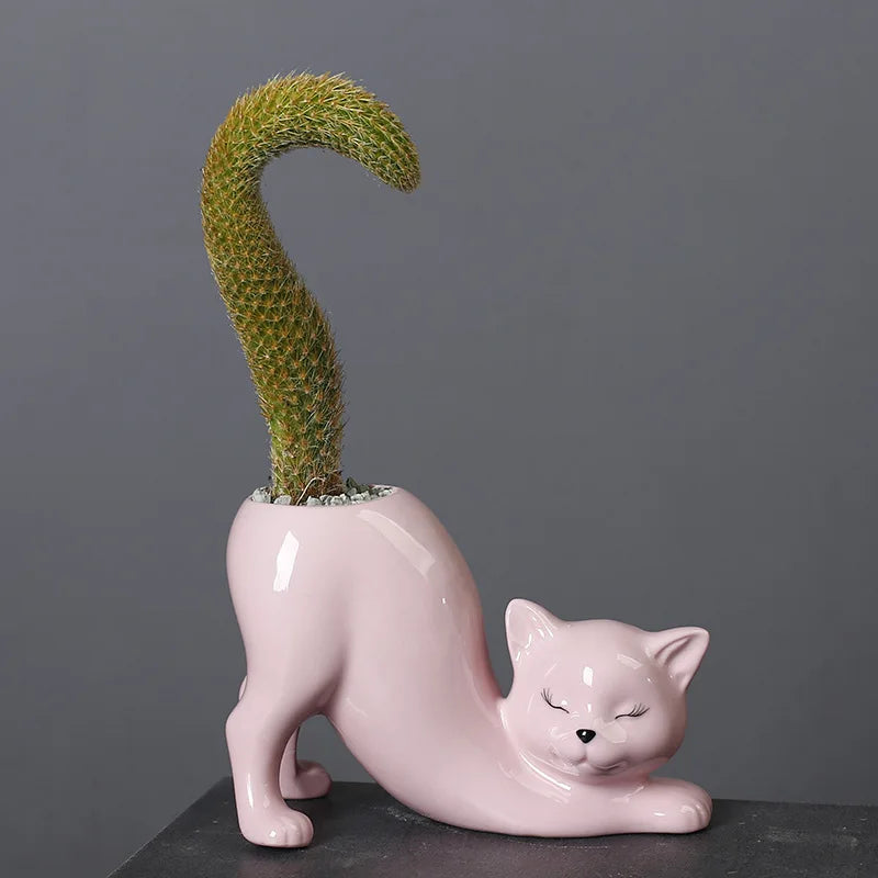 Kitty Charm Vase.