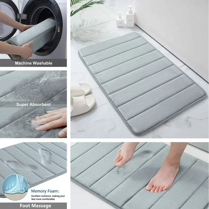 Safety Comfort Shower Mats: Hydro Grip Luxe.