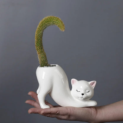 Kitty Charm Vase.