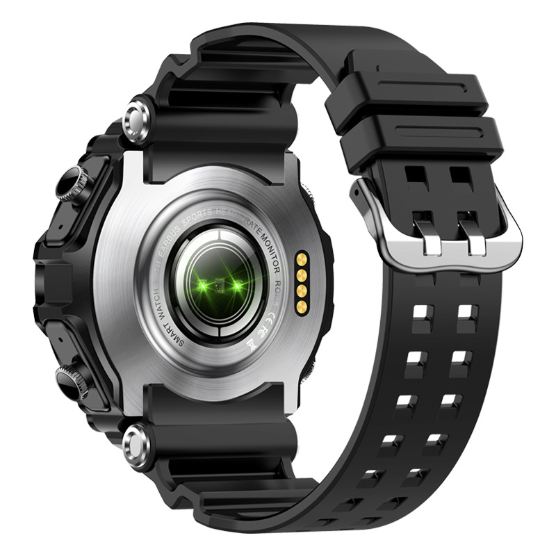 2-in-1 Smart Watch with Built-in MP3 Music Player & Bluetooth Audio Support
