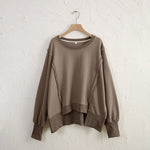 Loose Irregular Niche Sweater Top for Women