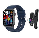 Precision ECG + PPG Health & Fitness Smart Watch with Heart Rate & Blood Oxygen