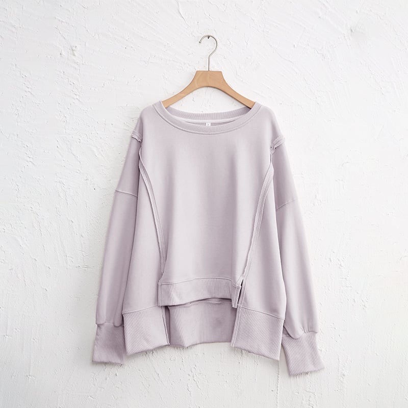 Loose Irregular Niche Sweater Top for Women
