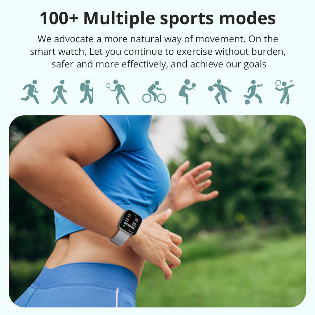 Ultra-Slim HD Bluetooth Calling Smart Watch & Fitness Tracker
