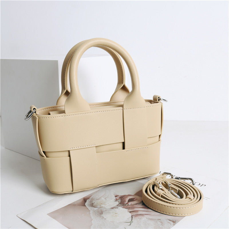 Woven Single Shoulder Crossbody Handbag for Women