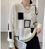 NOLA Stylish Print Knit Top for Women (Spring 2023)