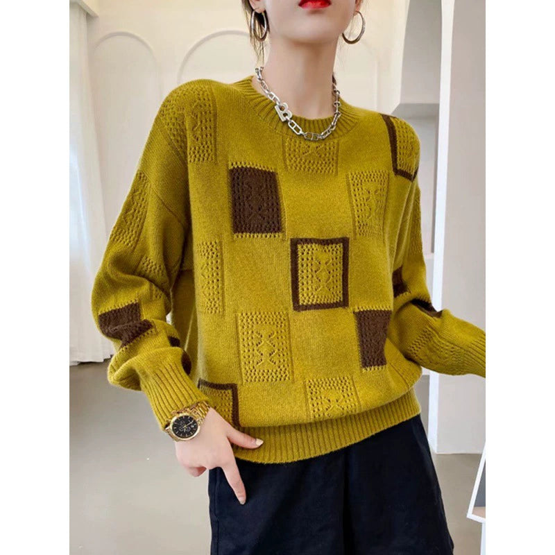NOLA Stylish Print Knit Top for Women (Spring 2023)