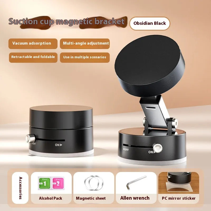 Multifunctional Vacuum Suction Double-sided Magnetic Phone Holder