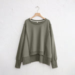 Loose Irregular Niche Sweater Top for Women