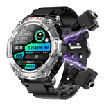 2-in-1 Smart Watch with Built-in MP3 Music Player & Bluetooth Audio Support