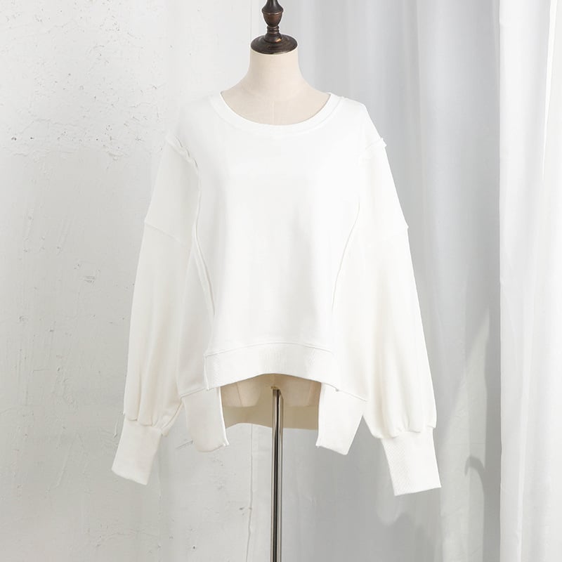 Loose Irregular Niche Sweater Top for Women