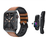 Precision ECG + PPG Health & Fitness Smart Watch with Heart Rate & Blood Oxygen