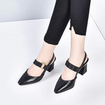 Summer Women's Chunky Heeled Sandals - Fashion Footwear