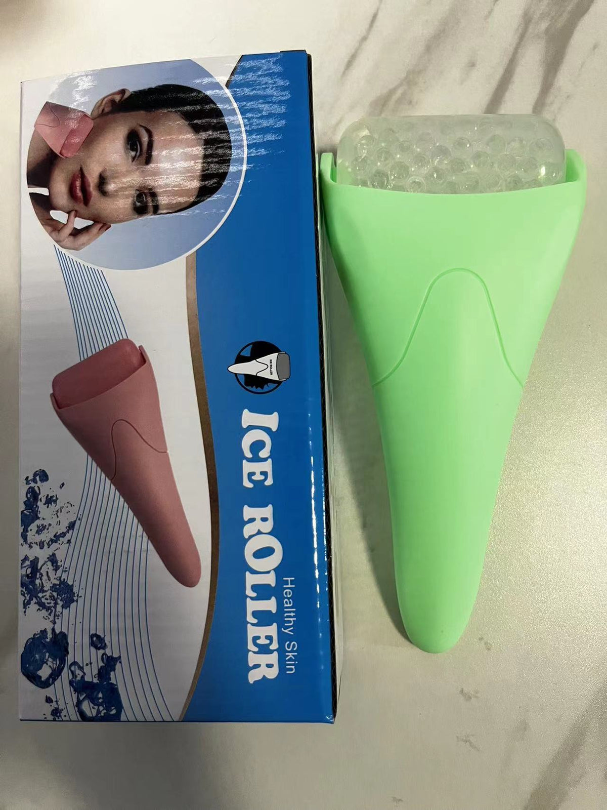 Beauty Ice Roller Facial Massage Tool for Glowing Skin